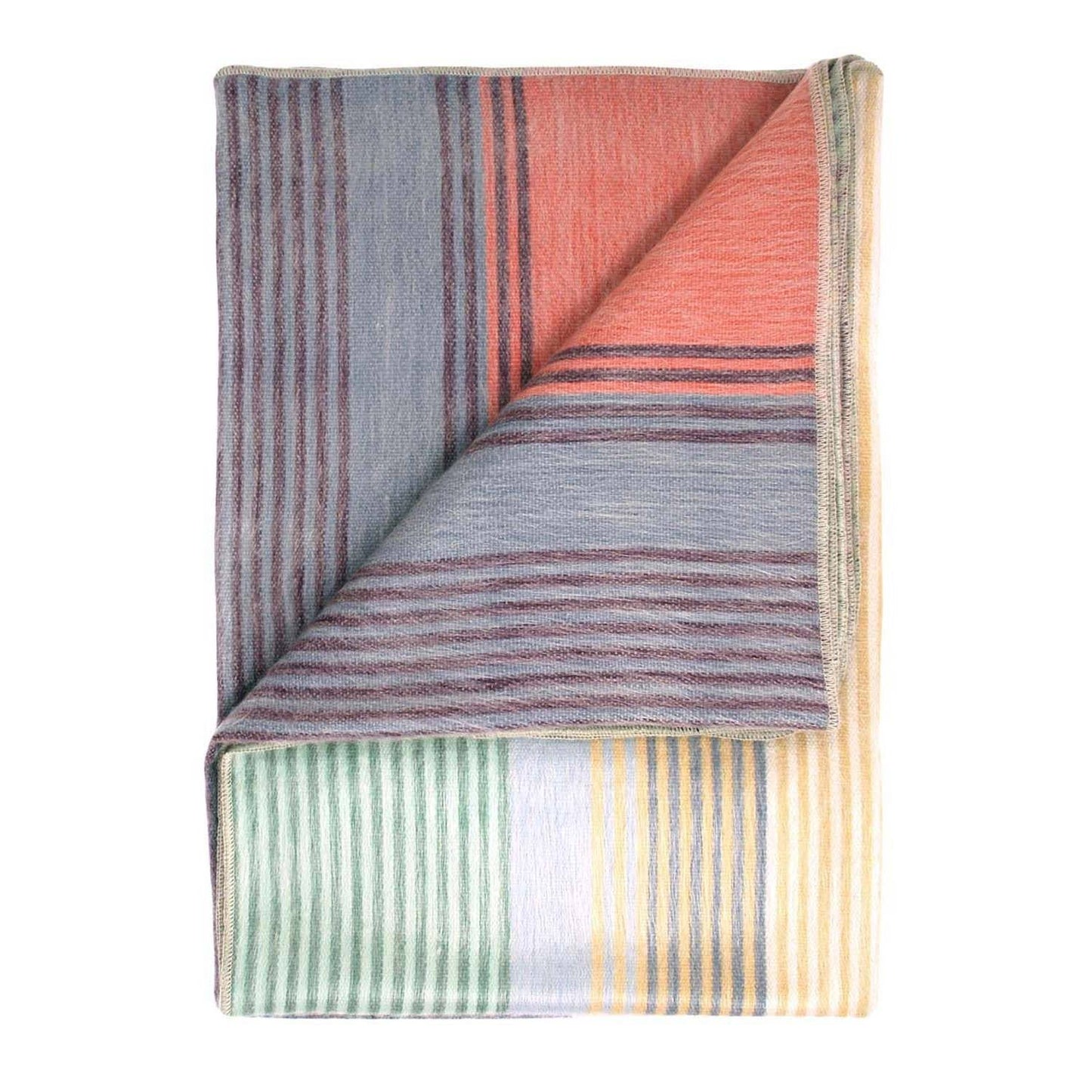 Alpaca Reversible Throw - Spectrum