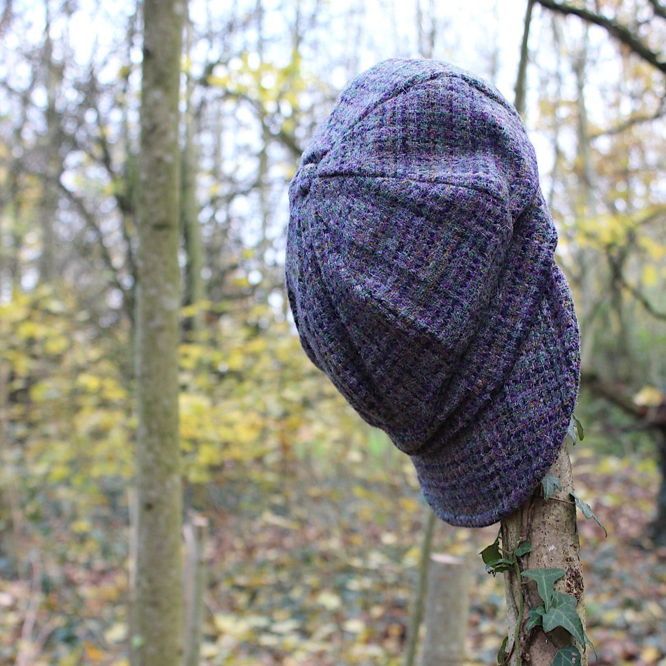 Harris Tweed Baker Boy Cap