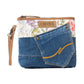 Dahlia Denim Clutch Bag