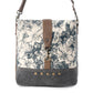 Frostbloom Vintage Shoulder Bag