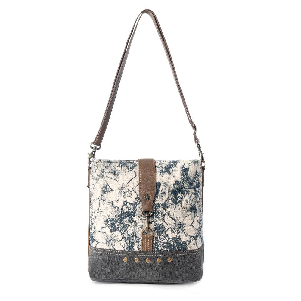 Frostbloom Vintage Shoulder Bag