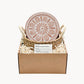 Handmade Bread Warmer & Wicker Basket - Vintage Flower Round