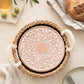 Handmade Bread Warmer & Wicker Basket - Vintage Vine Round
