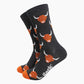 Highland Cow Bamboo Socks in Black