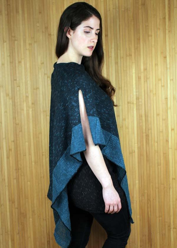 Bill Baber Silk & Linen Cape