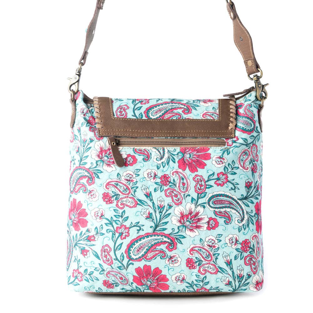 Lagoon Lily Shoulder Bag