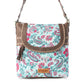 Lagoon Lily Shoulder Bag