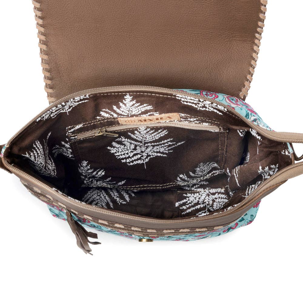 Lagoon Lily Shoulder Bag
