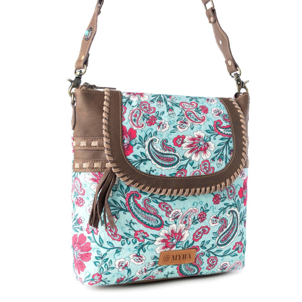 Lagoon Lily Shoulder Bag