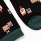 Whisky Bamboo Socks in Black