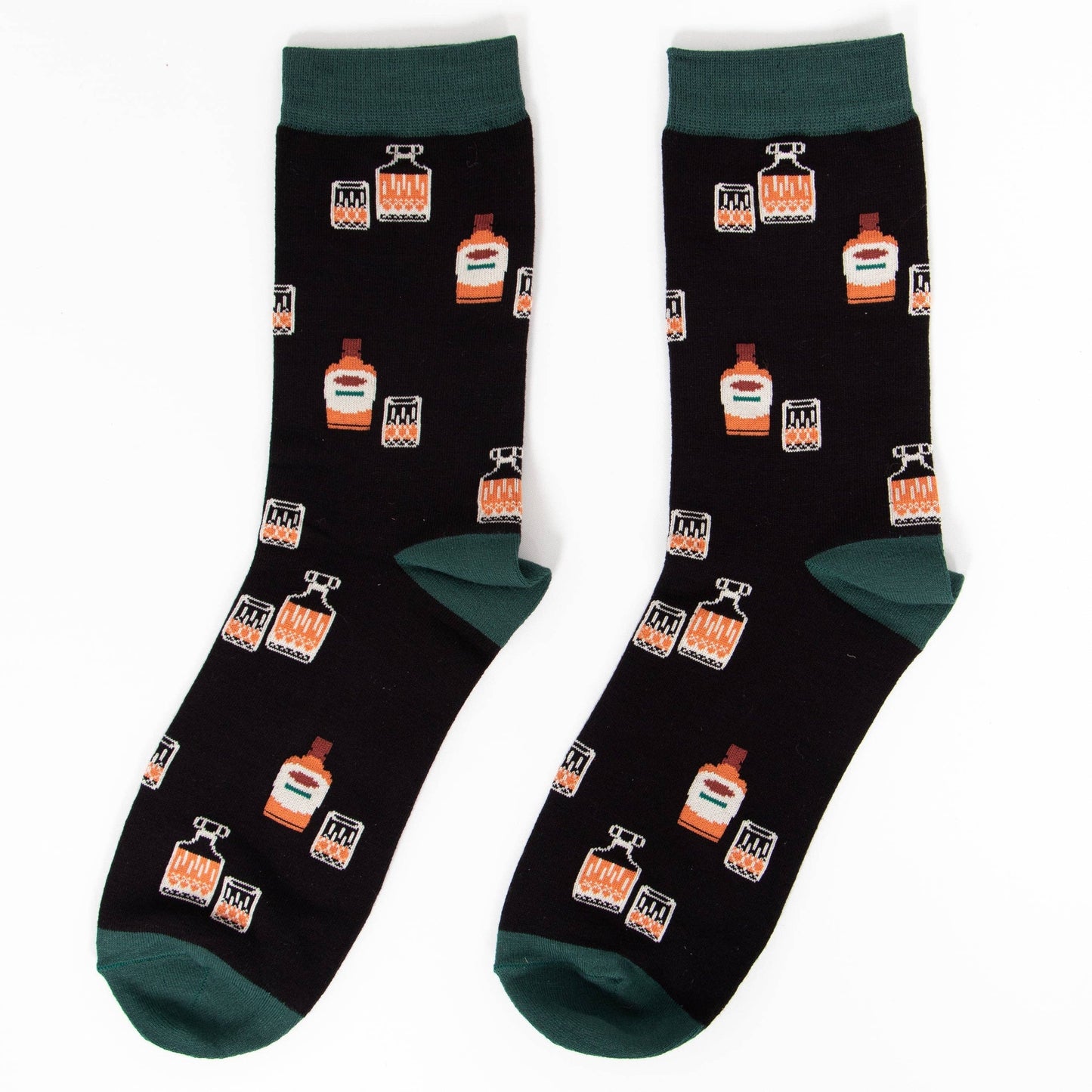 Whisky Bamboo Socks in Black
