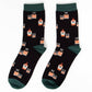 Whisky Bamboo Socks in Black