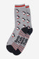 Puffin Bamboo Socks In Grey
