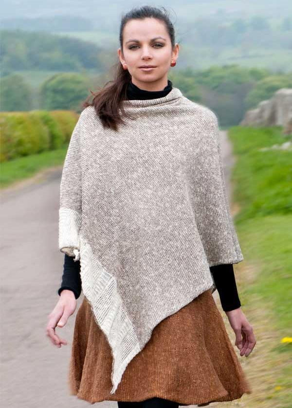 Bill Baber Silk & Linen Cape