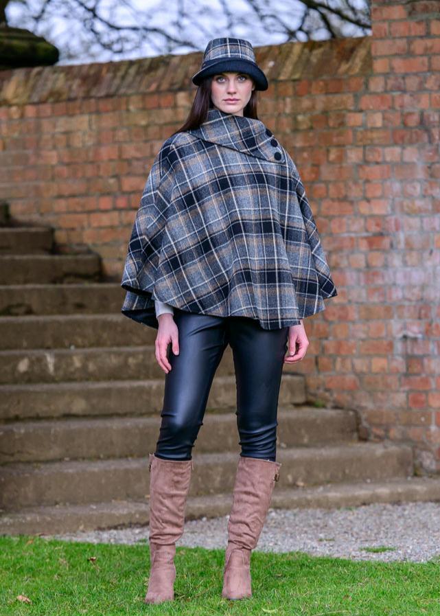 Mucros Tweed Ponchos