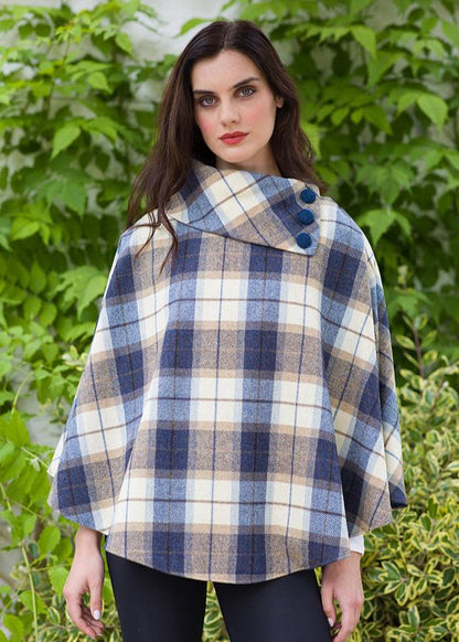 Mucros Tweed Poncho
