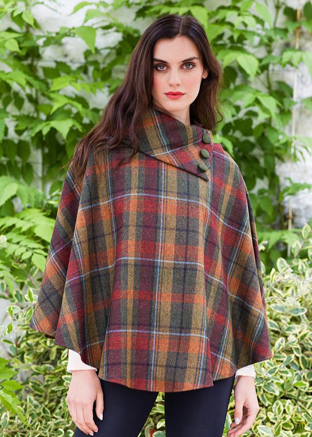 Mucros Tweed Ponchos