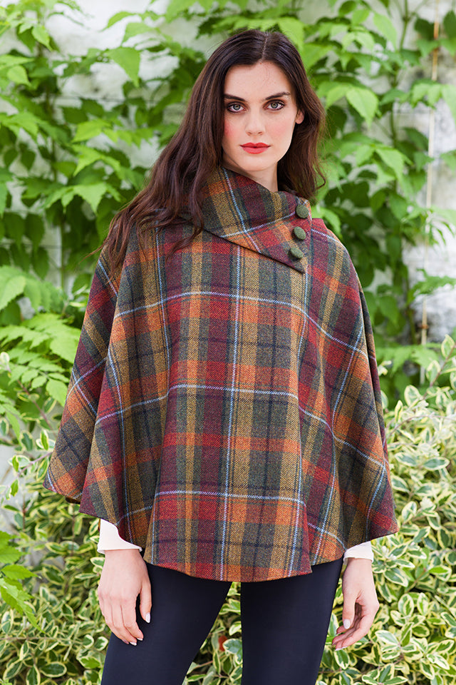 Mucros Tweed Ponchos