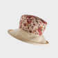 Floral Sun Hat with Boned Brim