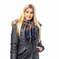 Pure Wool Tartan Check Scarf/Wrap