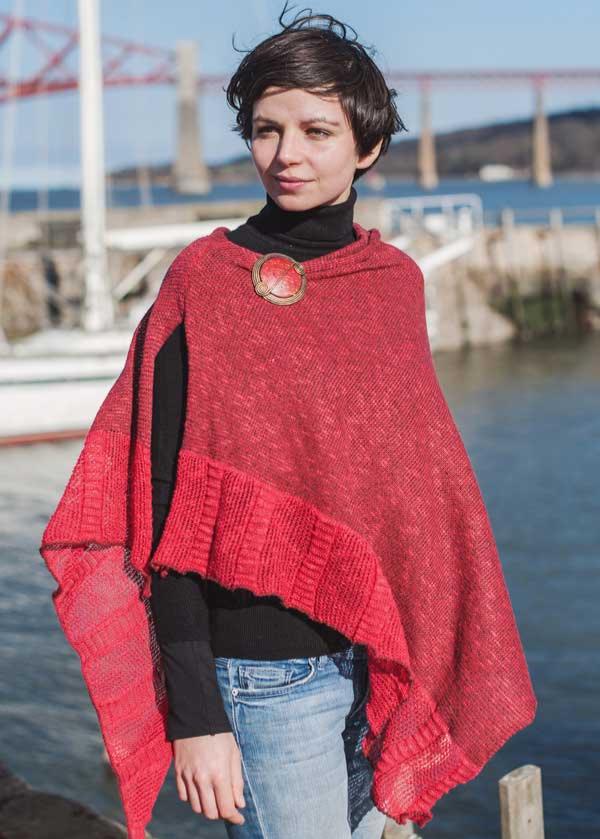 Bill Baber Silk & Linen Cape