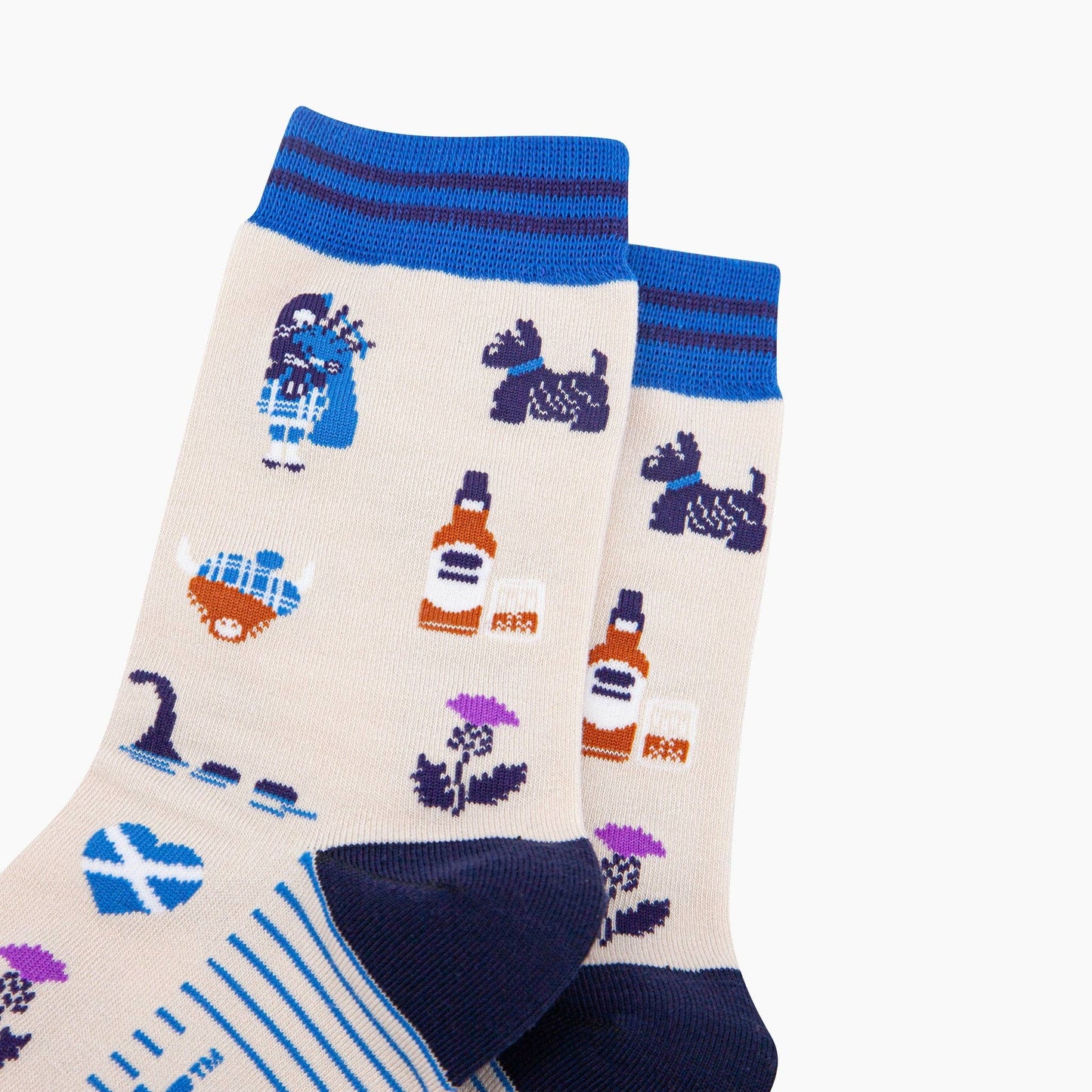Scotland Landmarks Bamboo Socks