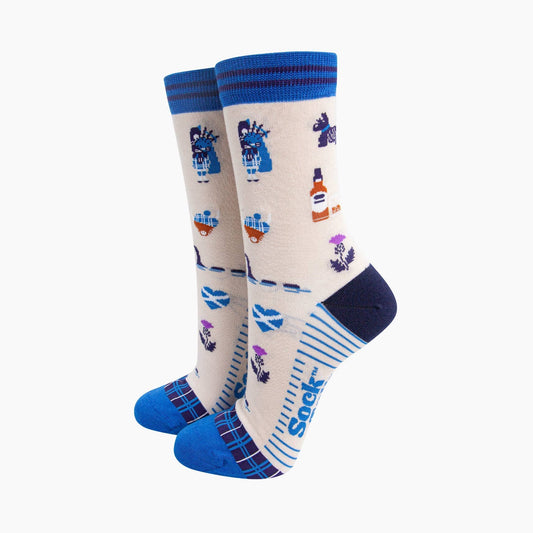 Scotland Landmarks Bamboo Socks