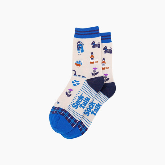 Scotland Landmarks Bamboo Socks