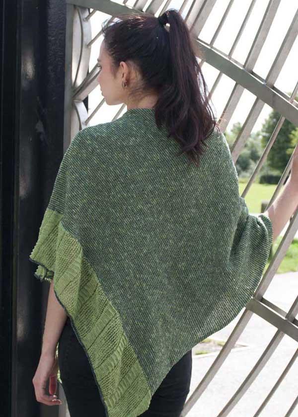 Bill Baber Silk & Linen Cape