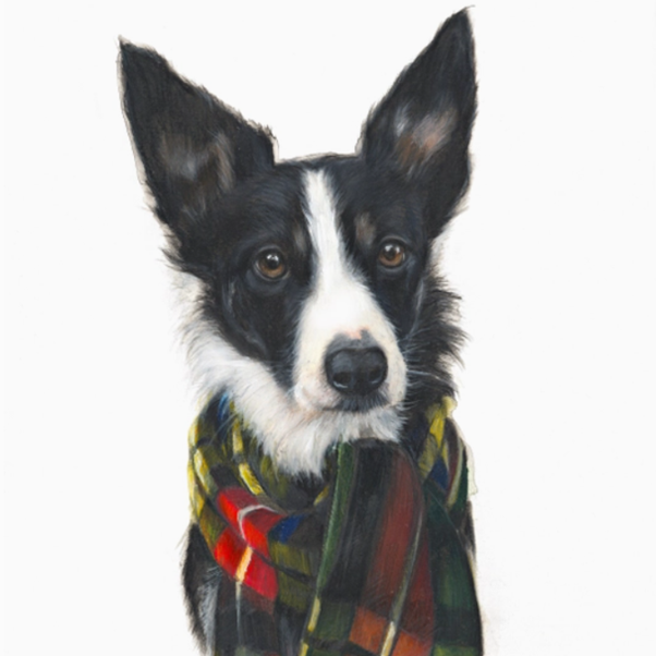 Mounted Print Portrait The Sweetness of Glasgow