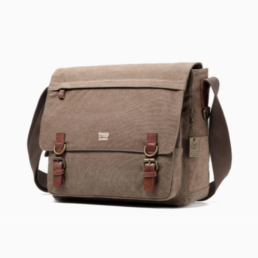 Classic Canvas Laptop Messenger Bag TRP0207