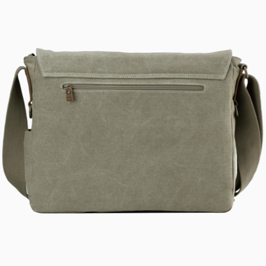 Classic Canvas Laptop Messenger Bag TRP0207