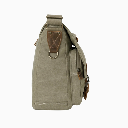 Classic Canvas Laptop Messenger Bag TRP0207