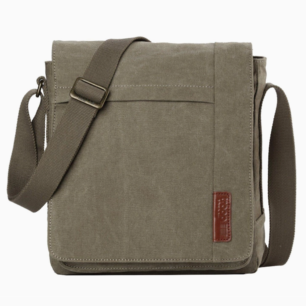 Classic Canvas Across Body Bag TRP0219