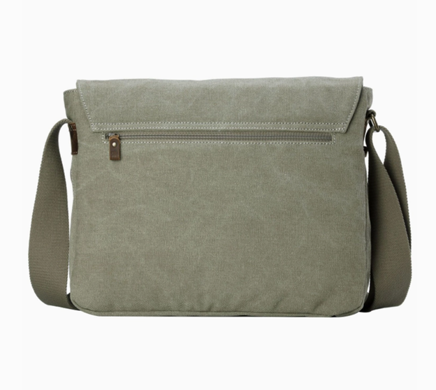 Classic Canvas Laptop Messenger Bag TRP0240