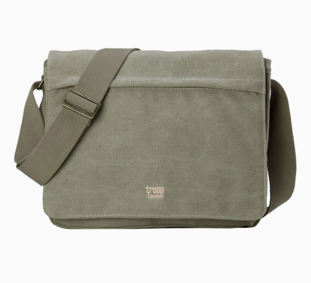 Classic Canvas Laptop Messenger Bag TRP0240